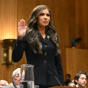 Kristi Noem beats Senate confirmation hurdle, advancing to final vote for DHS role