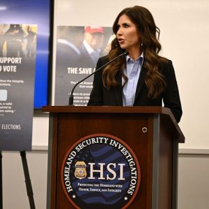 Noem backs SAVE America Act, slams ‘radical left’ opposition to voter IDs and proof of citizenship