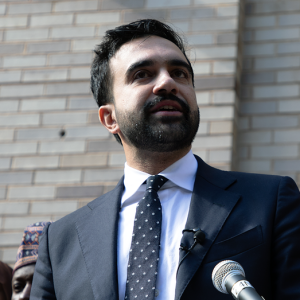 Mamdani, touting RI socialist’s victory, answers question of ‘What is the Democratic Party?’