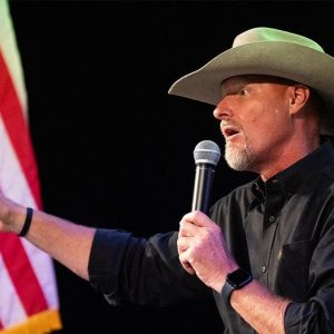 Ex-sheriff backed by Trump storms to victory in race to replace longtime GOP firebrand