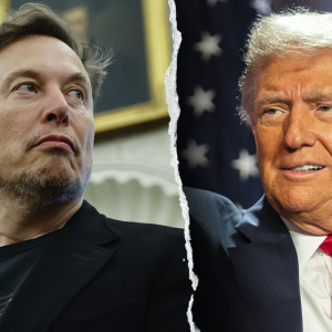 Musk signals potential softening of feud with simple one emoji response to clip of Trump wishing him well
