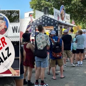 ‘Masterful shapeshifter’ Walz gets pointed message from Minnesota voters at state fair booth