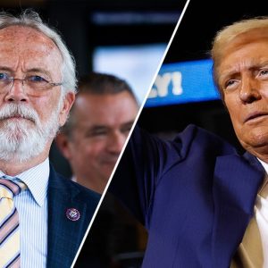 Trump rips House Republican who voted to impeach him in message endorsing his rival