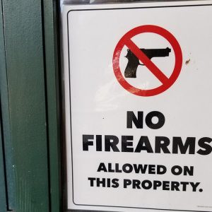 Gun rights on private property debated at Supreme Court
