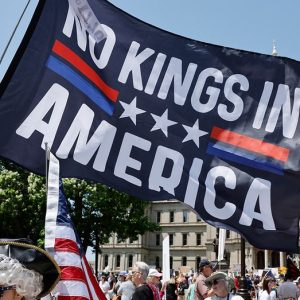 Nationwide unrest looms as ‘No Kings’ demonstrators begin to gather in major US cities