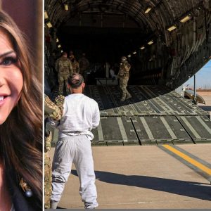 Noem reveals 2nd flight of ‘dangerous criminal aliens’ left for Gitmo ahead of her visit