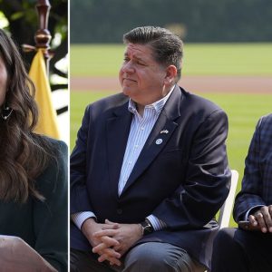 Noem, in Illinois, calls out Gov. Pritzker, Chicago’s mayor over their handling of criminal illegal immigrants