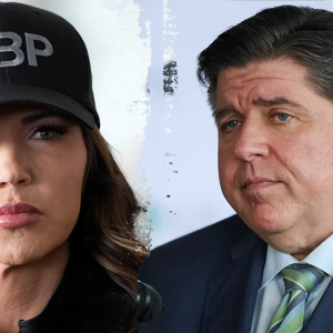 Protesters gather outside Pritzker mansion to disrupt Noem presser, only to find she was never actually there