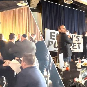 GOP rep sounds alarm over Dems ‘inciting far-left activists’ after private luncheon protest turns physical