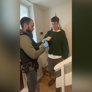 Watch UK police arrest Palestine Action supporter for planning protest