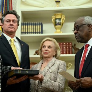 Bondi sworn in as attorney general with mission to end ‘weaponization’ of Justice Department