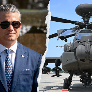 Hegseth steps in to ‘fix’ situation after Apache pilots suspended for ‘Salute from the Shores’ flyover