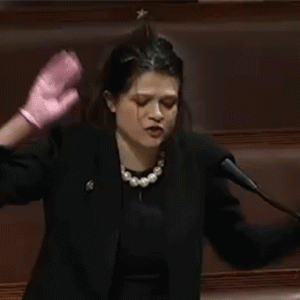 Dem Senate hopeful’s pink-gloved meltdown resurfaces after viral pep talk ignited mockery