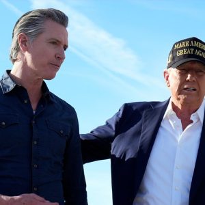 Trump dares Newsom to run in 2028, slams record on LA wildfires