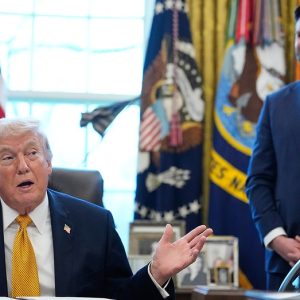 Trump says anti-fraud efforts are uncovering billions in waste, claims savings could balance budget
