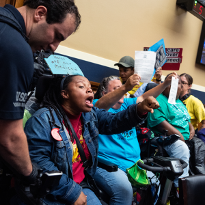 Capitol Police arrest protesters disrupting budget markup as Cory Booker thanks them for defending Medicaid
