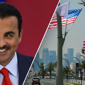 Trump visits Qatar as country’s jet offer puts spotlight on nation’s growing influence in Washington