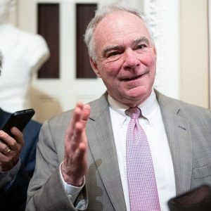 Kaine wants to rein in Trump’s war powers, but never did the same for Biden, Obama