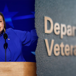 Who is Andrew Lennox, the veteran appearing beside Slotkin during Democrat rebuttal?