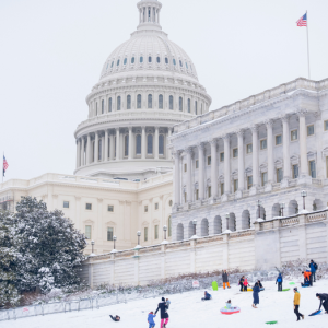 House GOP’s budget impasse thaws just as winter storm sacks Capitol