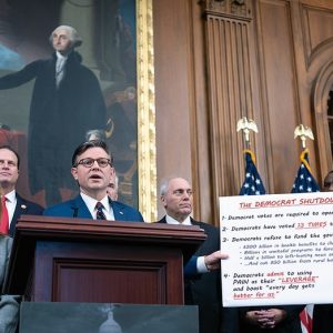 Johnson, pressed on Trump 2028, points to Constitution: ‘No path’ to third term presidency