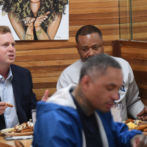 Spencer Pratt stops at iconic LA restaurant on Election Day, vows to make city ‘streets safe again’