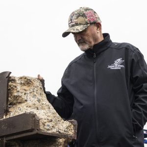 ‘Their souls are in that steel’: 9/11 beam makes emotional stop in Indianapolis before return to NYC