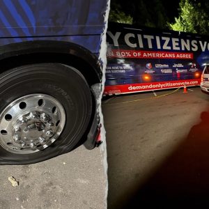 Tea Party bus vandalized in Phoenix during nationwide tour, group says they ‘will not be intimidated’