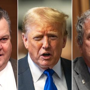 Trump reveals two Dem senators he is targeting during closed-door meeting