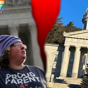 Dancing transgender hecklers shut down parents’ event at blue state’s capitol: ‘Sad and unfortunate’