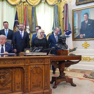 SEE IT: 2-year-old steals show at White House as Trump spotlights ‘miracle cure’ for deaf boy