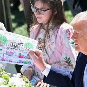 Trump roasts Biden over autopen use in viral interaction with kids at White House Easter Egg Roll