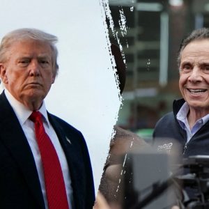 Trump backs Cuomo and threatens to cut federal funding if ‘Communist Mamdani’ wins NYC mayor race