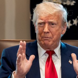 Trump takes on Hollywood, Alcatraz, calls Pope Donald image a joke