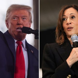Harris leads Trump by 4 nationally as both candidates narrow gender gap, poll finds