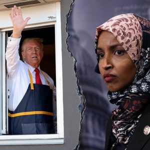 White House taunts Ilhan Omar with McDonald’s photo, suggests she can go back to Somalia