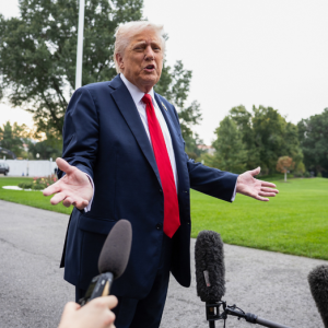 Trump says government shutdown layoffs are ‘up to’ Dems as standoff continues
