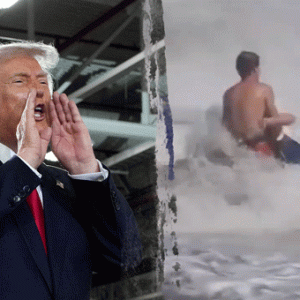 Trump says heroic teen lifeguard who saved boy from towering waves deserves White House honor