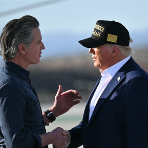 ‘He’s so thirsty’: Newsom’s ‘enthusiastic’ praise for Trump policy turns heads