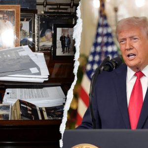 DOJ restores Trump photo to Epstein files after determining no victims depicted