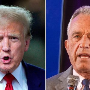 Trump mocks RFK Jr for not making debate stage: ‘Maybe someday’