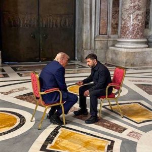 President Trump reveals what he told Zelenskyy during viral meeting at the Vatican