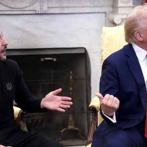 Trump says intel pause on Ukraine has been ‘just about’ lifted; says tariffs will make America rich