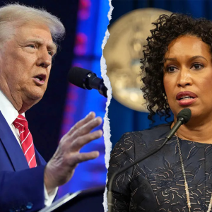 Trump says DC Mayor Bowser ‘must clean up’ homeless encampments in the capital