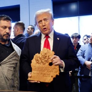 Trump makes ‘peace on Earth’ appeal to Arab-American voters in key battleground state