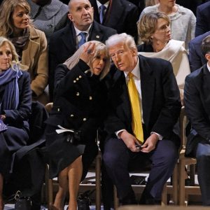 Trump, Jill Biden attend Notre Dame reopening in France with world leaders