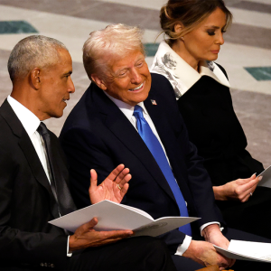 Trump had very unexpected convo with Obama at Carter’s funeral: Book