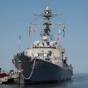 Pentagon deploys Navy warship that fought Houthis to new US southern border mission in line with Trump order