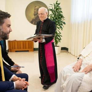 Pope Francis, still recovering from pneumonia, meets with Vice President JD Vance on Easter Sunday