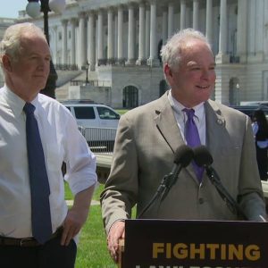 Kaine breaks into Spanish as Dems force vote targeting Trump-El Salvador alliance over deportations